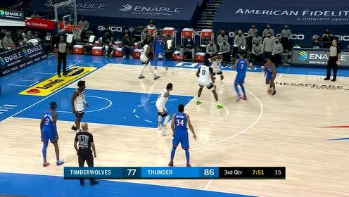 【NBA集錦】分差縮小至個(gè)位數(shù) 范德比爾特空切得手