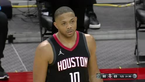 【NBA录像回放 原声】马刺vs火箭第3节英文原声回放