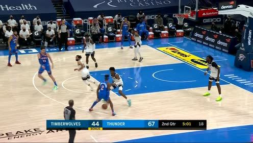 【NBA集錦】小老弟你幾個(gè)意思 麥克丹尼爾斯傳球坑壞盧比奧