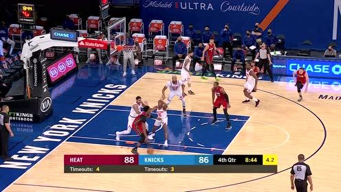 【NBA集錦】熱火109-103尼克斯 巴特勒末節(jié)帶隊拒絕逆轉