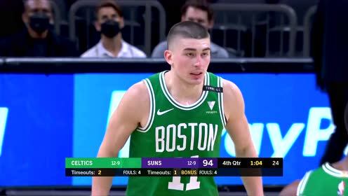 【NBA集錦】凱爾特人91-100太陽 塔圖姆23布克18+7太陽擊退綠軍
