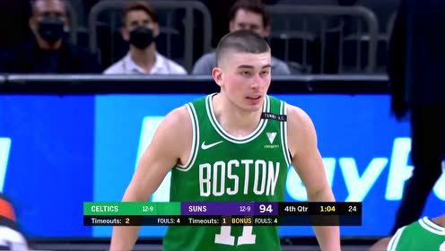 【NBA集錦】凱爾特人隊(duì)集錦：全民皆兵領(lǐng)跑全局輕取太陽