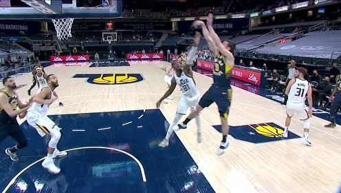 【NBA集錦】打你一個(gè)措手不及 麥康奈爾回馬一槍漂移跳投命中