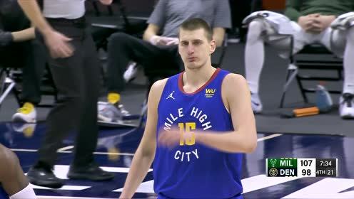 【NBA集錦】字母哥：球呢 ？？約老師三分蓄力還沒完助飛米爾薩普上籃輕取