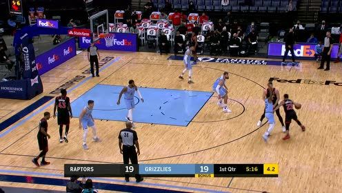 【NBA集錦】秀的飛起！莫蘭特直殺敵營(yíng)飛身上演空中換手2+1