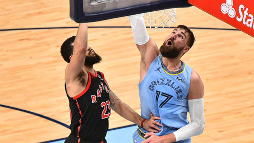 【NBA集锦】瓦兰丘纳斯vs猛龙集锦 27+20空砍大号两双难挽失利