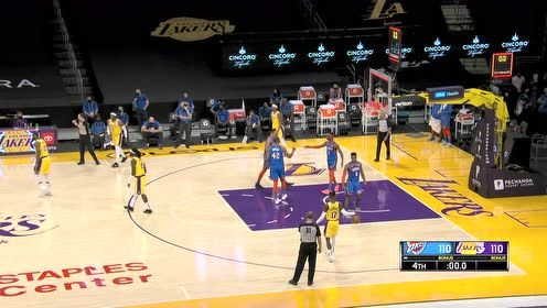 【NBA集錦】就差一點(diǎn)！詹姆斯錯(cuò)失三分絕殺雙方拖入加時(shí)