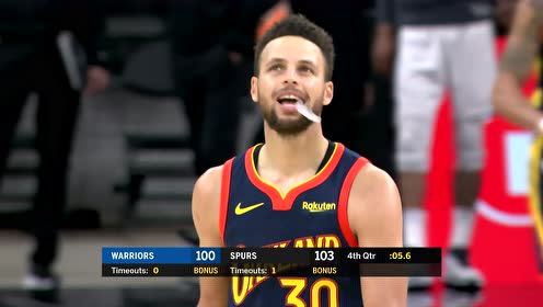 【NBA集锦】格林想骗三分犯规被怀特识破 自作聪明反被聪明所误