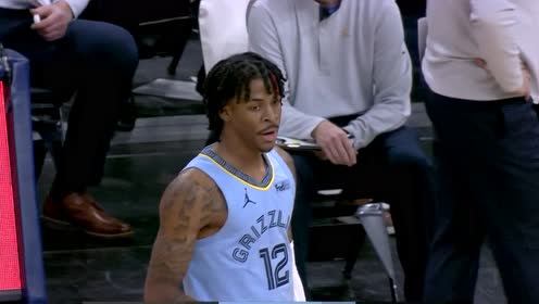 【NBA集錦】在你頭上暴扣！貝恩空接妙傳助飛莫蘭特隔人掛筐
