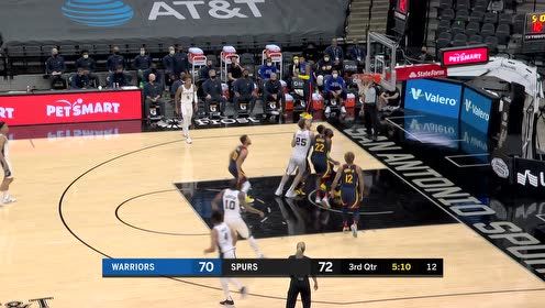 【NBA集锦】没有克莱的手感但我有弹跳 乌布雷底线突破暴起扣篮
