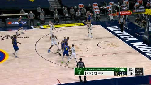 【NBA集錦】目送就好！巴頓背后運球晃開福布斯輕取2+1