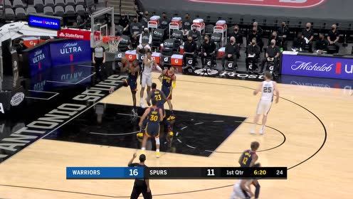 【NBA集锦】偷到了克莱的技能包？乌布雷快攻再中三分