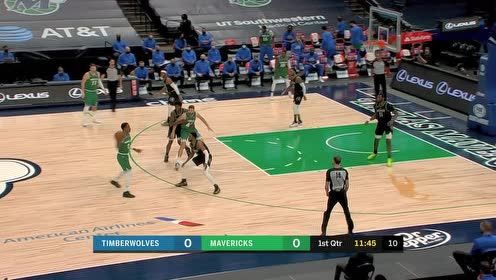 【NBA集锦】开场对飚三分模式开启 波神拉塞尔互不相让