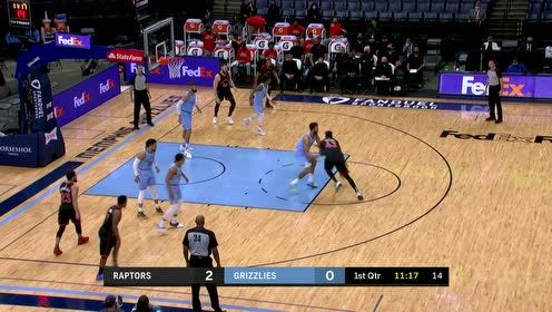 【NBA集錦】太輕松！猛龍開(kāi)局7-0打的灰熊措手不及