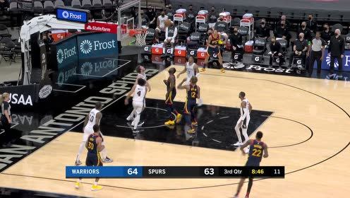 【NBA集锦】马刺的球永远不拖泥带水 快攻转换合理分球博尔特尔上空篮