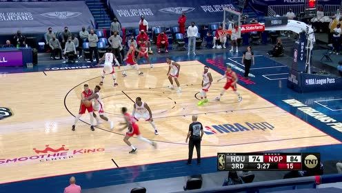 【NBA集錦】不拋棄不放棄 火箭連得5分打停鵜鶘