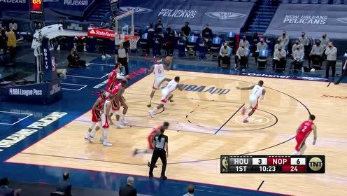 【NBA集錦】泰特瀟灑歐洲步 戈登三分發(fā)炮