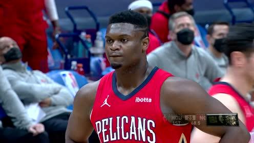 【NBA集錦】錫安斷球推反擊 劉易斯霸氣戰(zhàn)斧劈扣