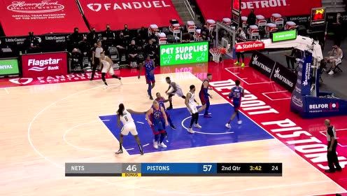 【NBA集錦】手拿把攥的進(jìn)攻選擇 歐文中距離連續(xù)取分