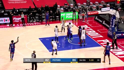 【NBA集錦】籃網(wǎng)這臥龍鳳雛就離譜！布朗＆卡巴羅籃下連續(xù)不進(jìn)看著都著急