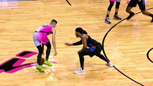 【NBA集锦】熟悉的球队熟悉的教练 罗斯底角三分出手一箭穿心