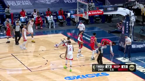 【NBA集锦】John Wall (25 points) Highlights vs. New Orleans Pelicans