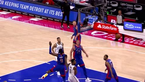 【NBA集錦】歐文也難逃一劫！格蘭特黃雀在后送火鍋大帽
