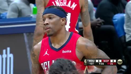 【NBA集錦】火箭vs鵜鶘第1節(jié)英文原聲回放