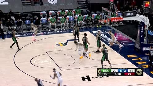 【NBA集锦】博格丹突破单臂暴扣 米切尔经典后撤步运球很华丽