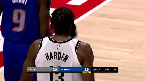 【NBA集錦】專打精銳專治不服 哈登背后大帽格蘭特！
