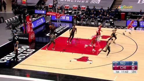 【NBA集锦】三分成为本场主旋律 英格拉姆强势开炮回应公牛