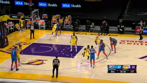 【NBA集锦】詹姆斯极致后仰 失衡投篮轻松写意