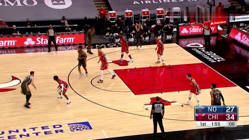 【NBA集锦】这手感无敌了!拉文首节三分5中5爆砍20分