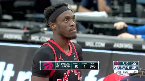 【NBA集锦】西亚卡姆转身取分 这表现有巅峰水准