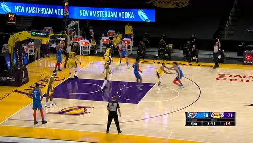 【NBA集锦】内线的铜墙铁壁 哈雷尔送惊天大火锅
