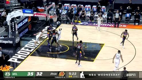 【NBA集錦】福布斯靈蛇出洞沖擊內(nèi)線 保羅中投干拔強(qiáng)勢(shì)還擊