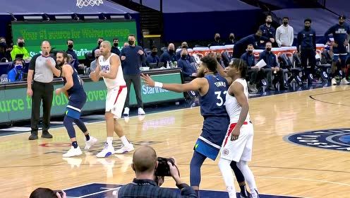 【NBA集锦】试探步后的干拔三分 唐斯会这招谁都防不住