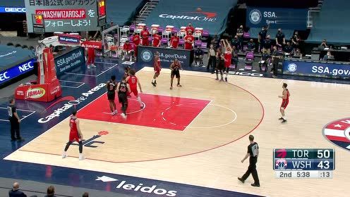 【NBA集锦】毕竟三分大赛选手 贝尔坦斯远射强势追分