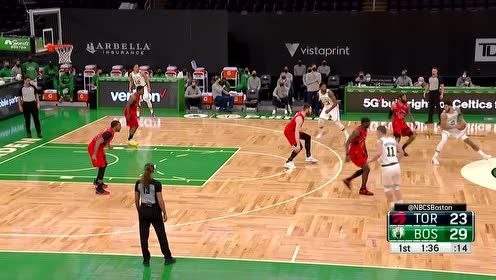 【NBA集錦】不能辜負大哥的美意！普里查德接塔圖姆妙傳連續(xù)命中三分