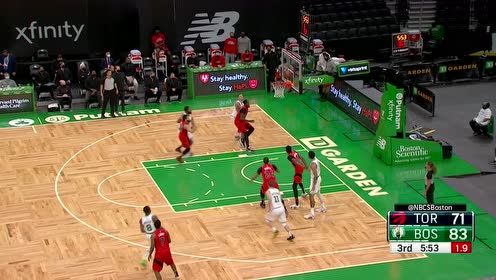 【NBA集錦】范弗利特助攻布歇弧頂三分命中 沃克逆天撤步三分打板命中