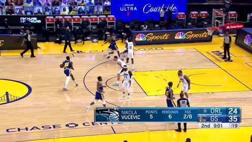 【NBA集锦】好潇洒的突破!武切维奇单刀直入高手上篮