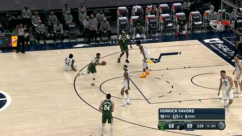 【NBA集錦】米切爾頭頂高拋喂餅 費(fèi)沃斯空接補(bǔ)籃順理成章