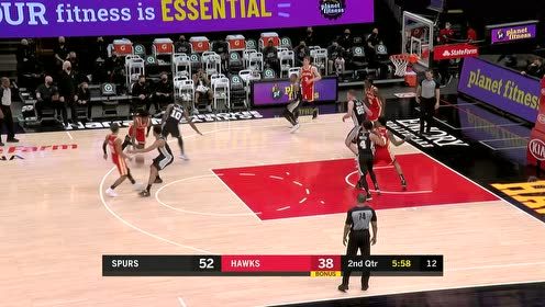 【NBA集锦】兄弟别慌!雷迪什中距离脱筐科林斯旱地拔葱强行扣进