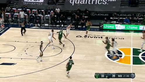【NBA集錦】完成復(fù)仇！字母哥平地起飛血帽戈貝爾不留情面