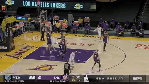 【NBA集锦】戴维斯抢断立功 库兹马跟进滑翔飞扣!