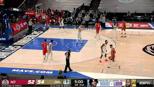 【NBA集锦】被抢前场板波神怒送大帽 布伦森斜侧三分打停鹈鹕