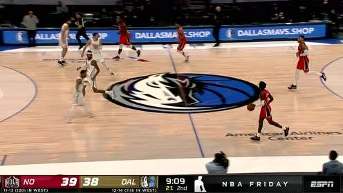 【NBA集锦】小卒也能跟你主将对子儿 东契奇哈特对飚抛投