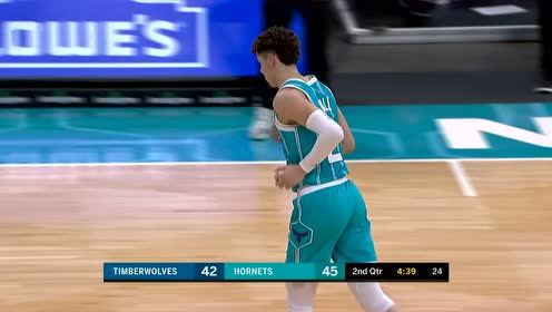【NBA集锦】八倍镜甩狙!鲍尔底角三分一箭穿心