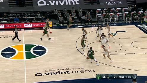 【NBA集錦】終于找到機(jī)會(huì) 迪文琴佐擊地助攻字母哥直掛長(zhǎng)臂暴扣虐筐