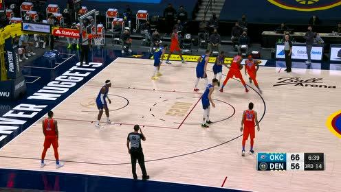 【NBA集锦】穆雷回头望月送助攻 小波特急停甩狙三分命中